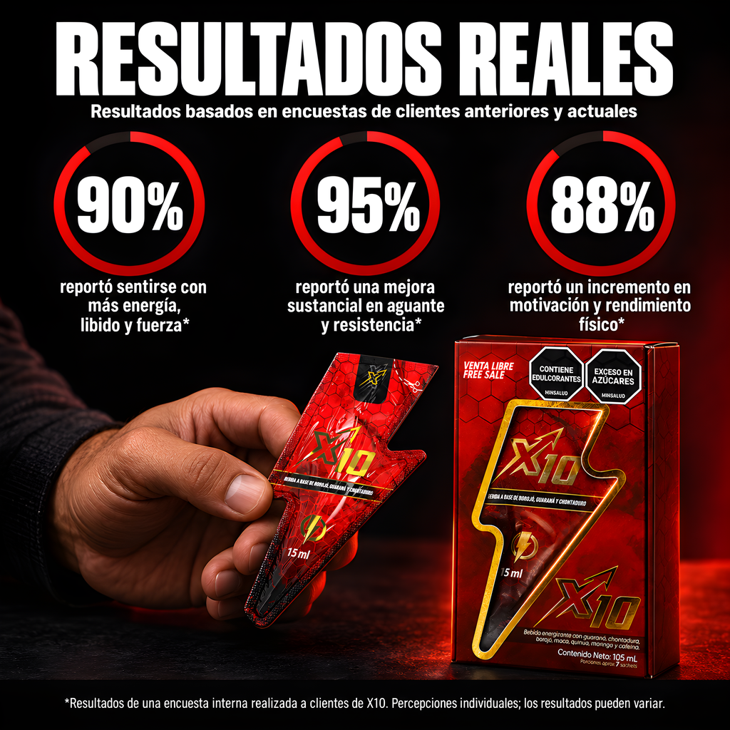 X10 POTENCIALIZADOR