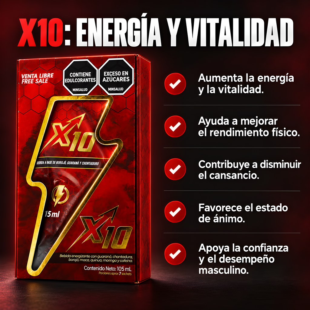 X10 POTENCIALIZADOR
