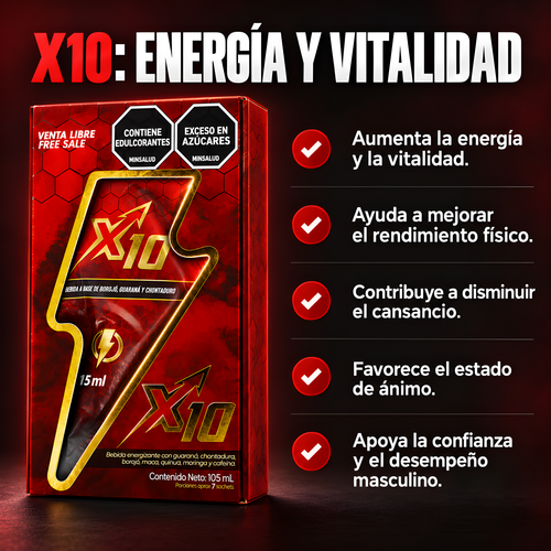 X10 POTENCIALIZADOR